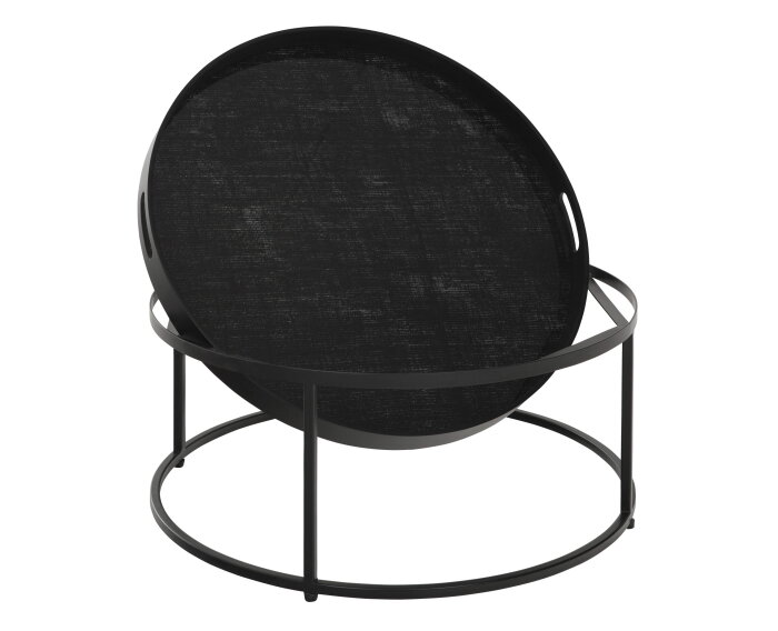 Coffee table Golden Fiber large,37x&Oslash;75 cm