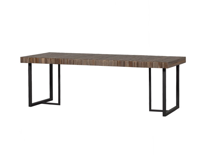 Maxime Eettafel Recycled Hout Naturel 200x90cm - WOOOD Exclusive