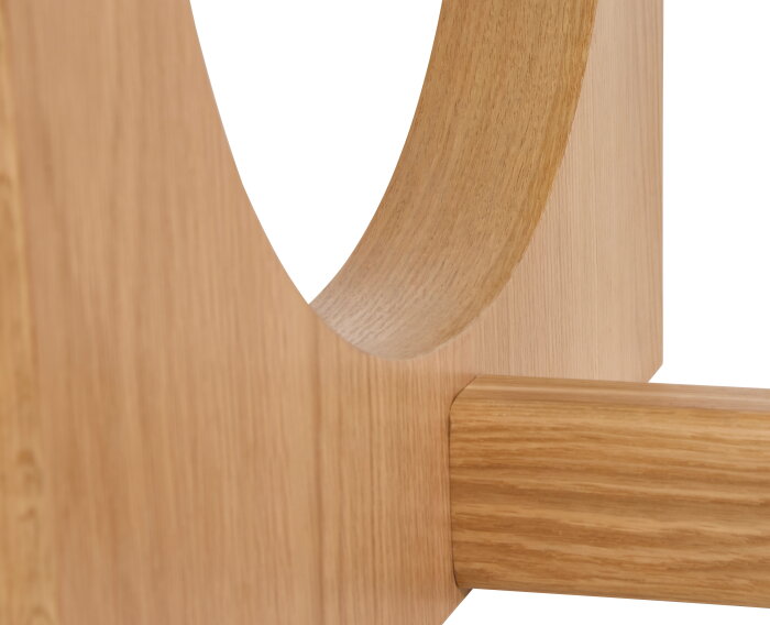 Eettafel Flow eikenhout 95x180 CM