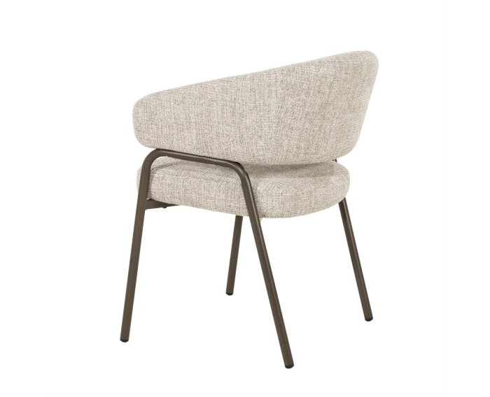 Stoel Fabrice - taupe | Eleonora