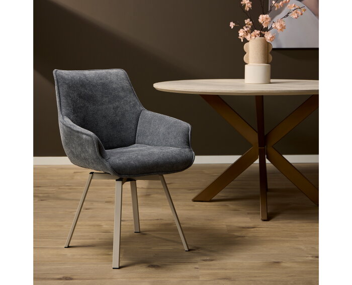 Eetkamerstoel Mees | Antraciet