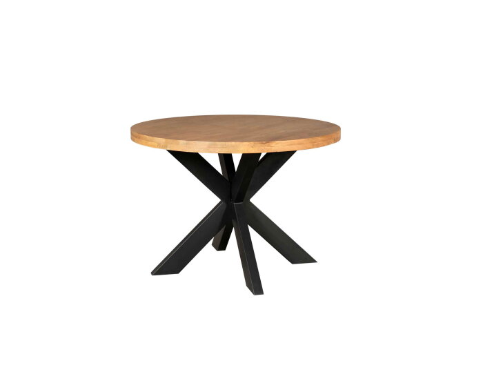 Eetkamertafel Denver | Rond | Mangohout | 110 cm
