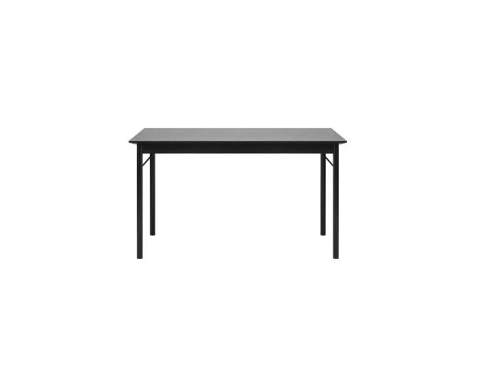 Eettafel Savona eiken 140x90 cm - zwart
