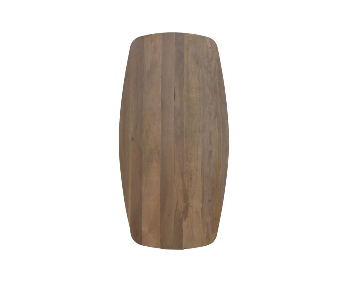 Eettafel Deens ovaal mangohout 200x100x76 - Naturel