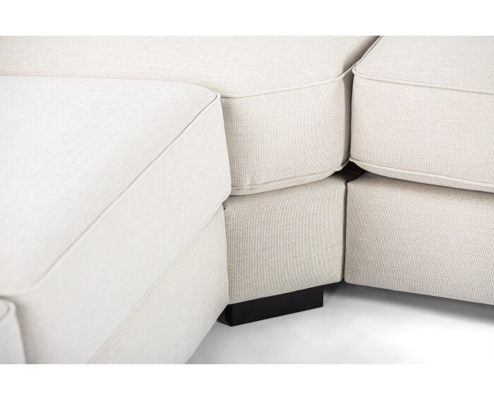 5 seater corner CL L+R, fabric Troy 9129, T460 beige