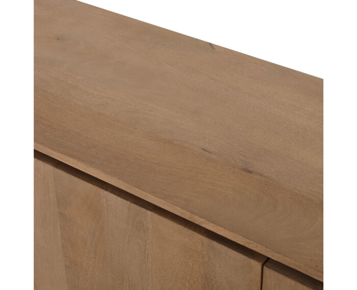 Tv meubel Dallas Naturel Mangohout 165 cm