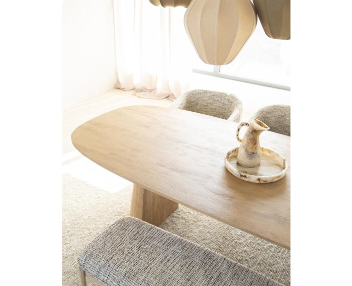 Eettafel Lune 240x105cm - naturel | Eleonora