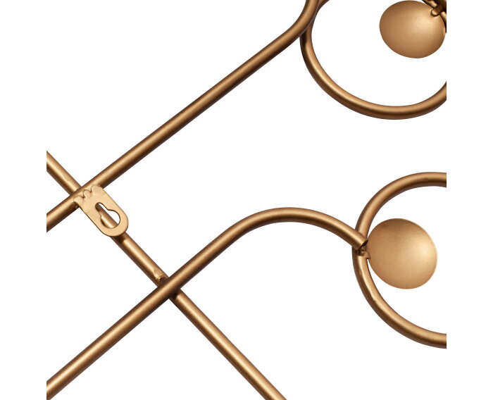 Symphony Wanddeco Metaal Antique Brass - BePureHome