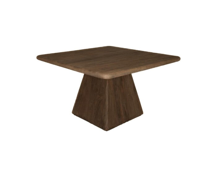 Asti Eetkamertafel vierkant bruin 150 cm