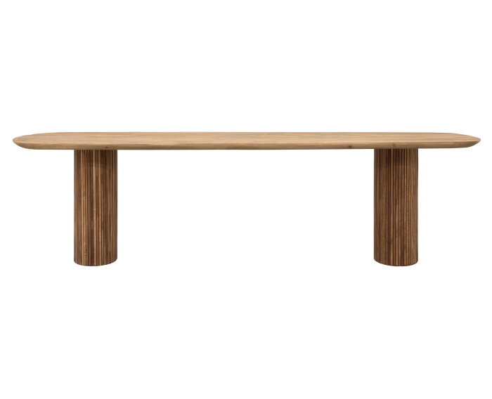 Dining table Lagoon TEAK danish oval 270,76x270x110 cm, teakwood