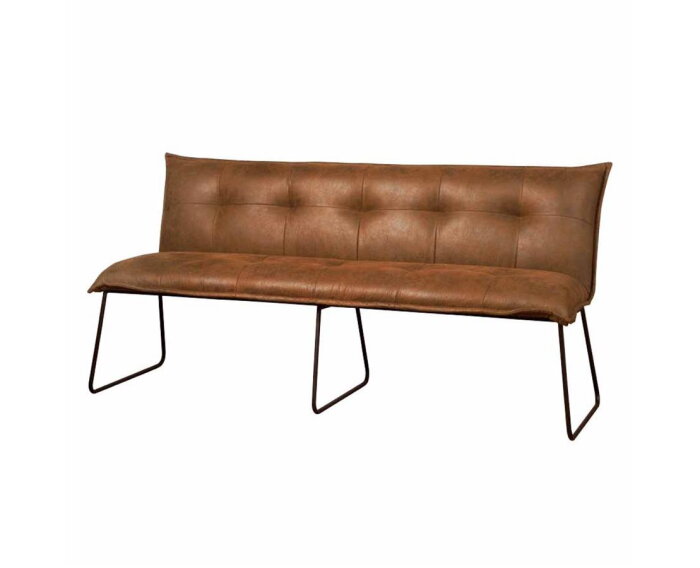 Seda Bankje 155 - fabric Cherokee 8 cognac