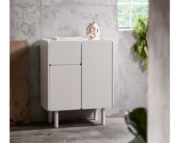 Opbergkast Bera 100 cm - Wit