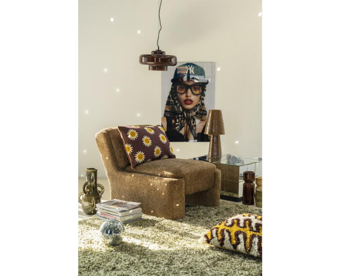 Sunflare 40x60cm - paars | BY-BOO