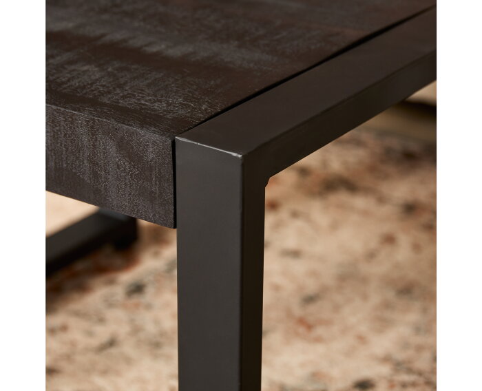 Bijzettafel Boaz Black | 60 cm