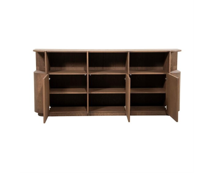 Dressoir Oslo 203x42cm - bruin | Eleonora