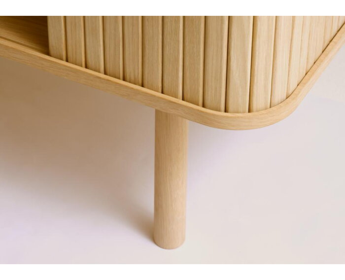 Dressoir Cavo - eikenhout naturel - 160x45x76 cm - 2 deuren