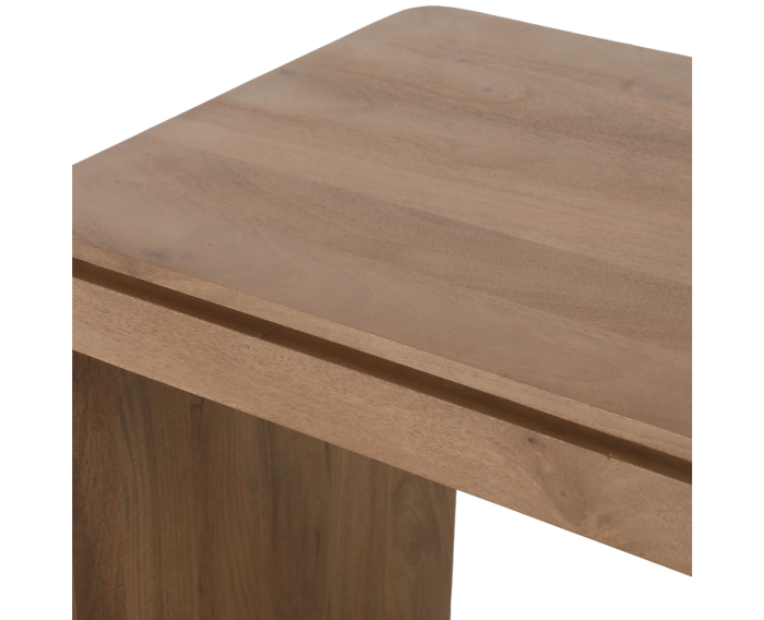Bureau Dallas Naturel Mangohout 130 cm