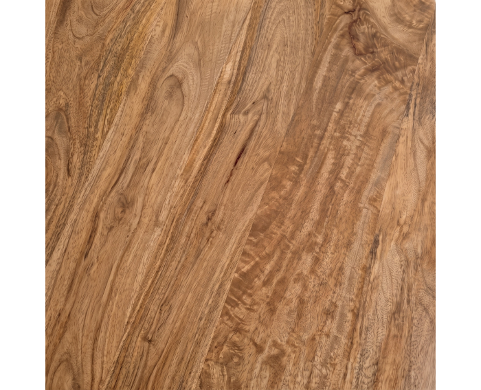 Ronde mango eettafel naturel 'Spider' 100 cm (diameter)