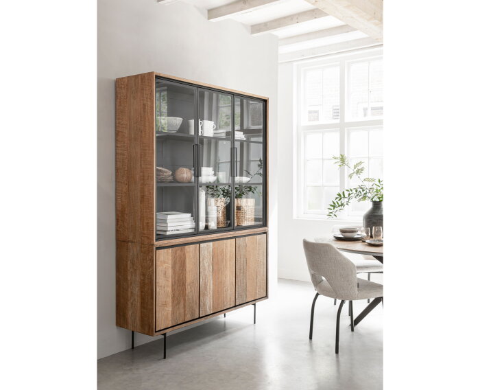 Metropole vitrinekast medium