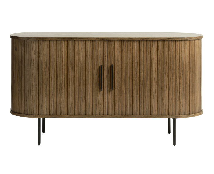 Dressoir Nola eikenhout 140 cm - Bruin