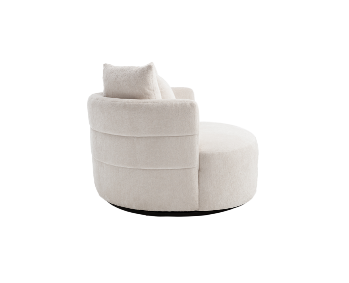 Bolza Fauteuil - Trenza 6 ivory (draaibaar)