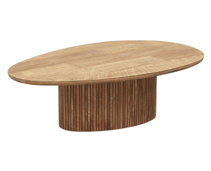 DTP home Lagoon salontafel organisch teakhout naturel - 120 x 75 x 35 cm