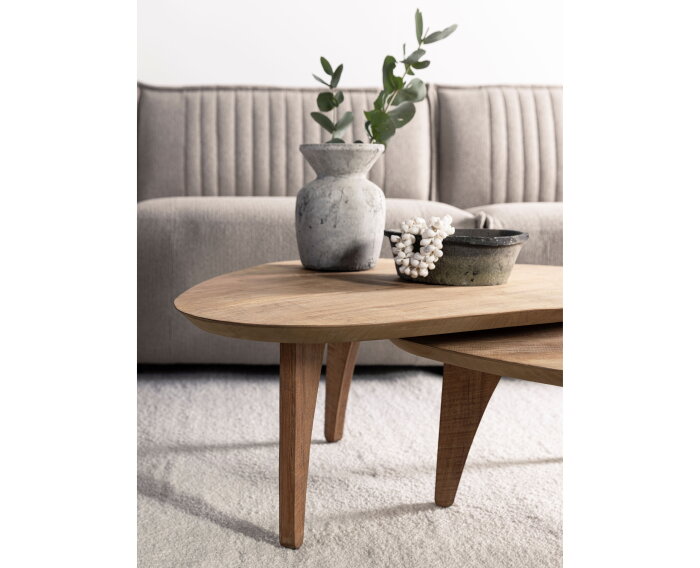 Bliss salontafel pebble teak
