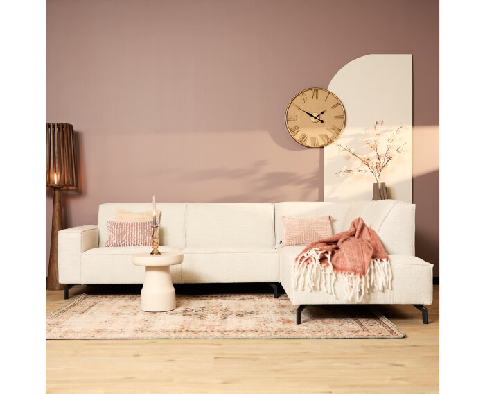 MySofa Floris | 2,5 zits + Divan Rechts | Beige