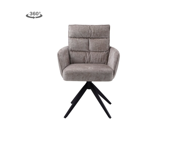 Rosora Armstoel - HZ6068-04 beige (draaibaar)