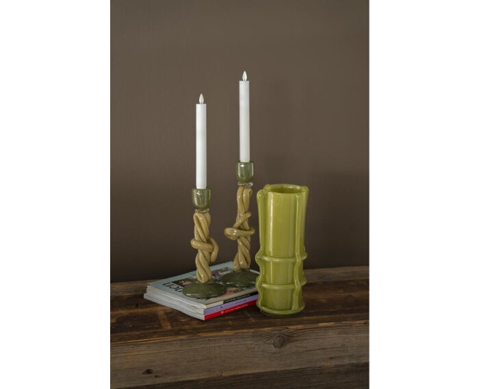 Candle holder WrapIt small - veelkleurig | BY-BOO
