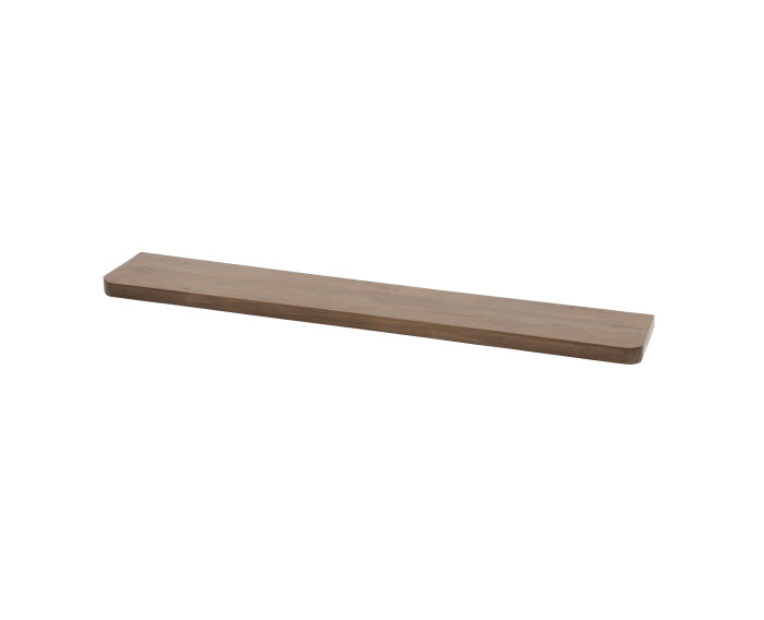 Wandplank 120 Carve - Massief acacia drift brown