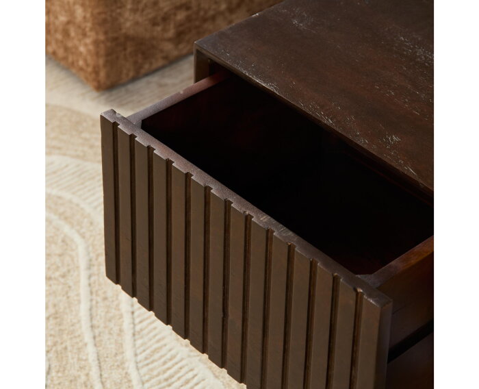Salontafel Madison Brown | 80 cm | Vierkant