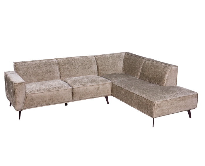 Tower Living Leeds 2 5-AL + Ottoman R - Touch 04 Taupe