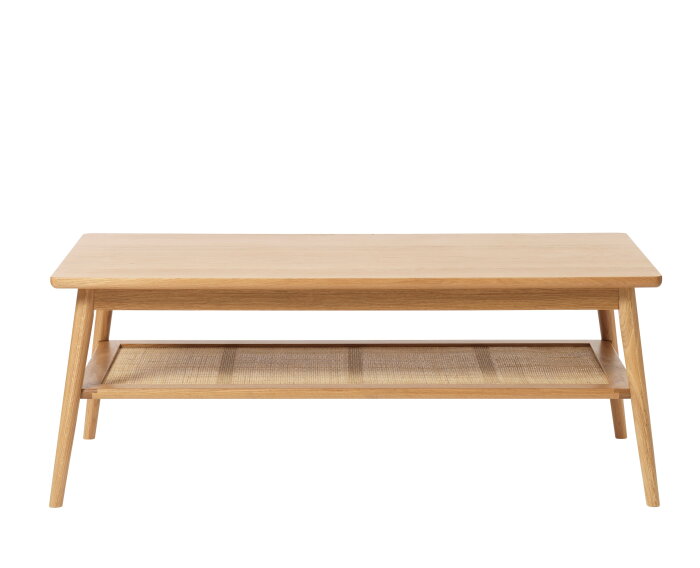 Salontafel Barrali eiken 120x60 cm - Naturel