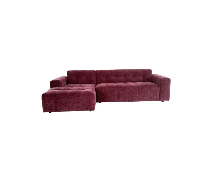 MySofa Ruby Hoekbank Paars  Lounge L + 2,5 zits AR