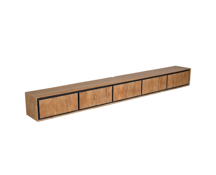 Zwevend tv meubel RichWood | 280 cm