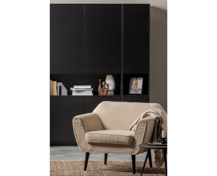 Rocco Fauteuil Teddy Sand - WOOOD Exclusive