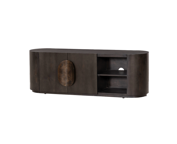 Allure TV-meubel donkerbruin 150 cm