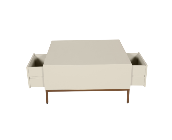 Salontafel Madison Sand | 80 cm | Vierkant