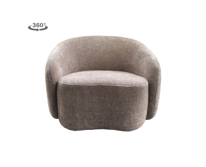 Castro Fauteuil - fabric Haga 30 beige (draaibaar)