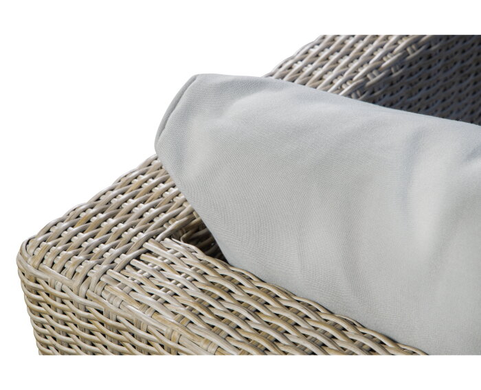 Loungeset Cancun 5-delig modulair - PE Wicker & Staal - Tuinset