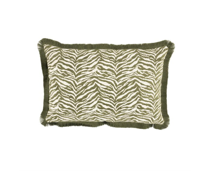 Pillow Tigra 40x12cm - green | BY-BOO