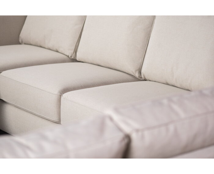 5 seater corner CL L+R, fabric Troy 9129, T460 beige