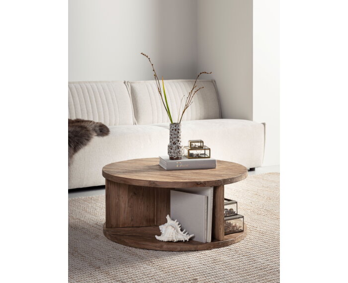Rush salontafel rond