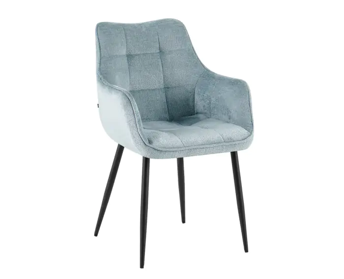 Eetkamerstoel Lucille Arm Perfect Harmony 72 Lichtblauw