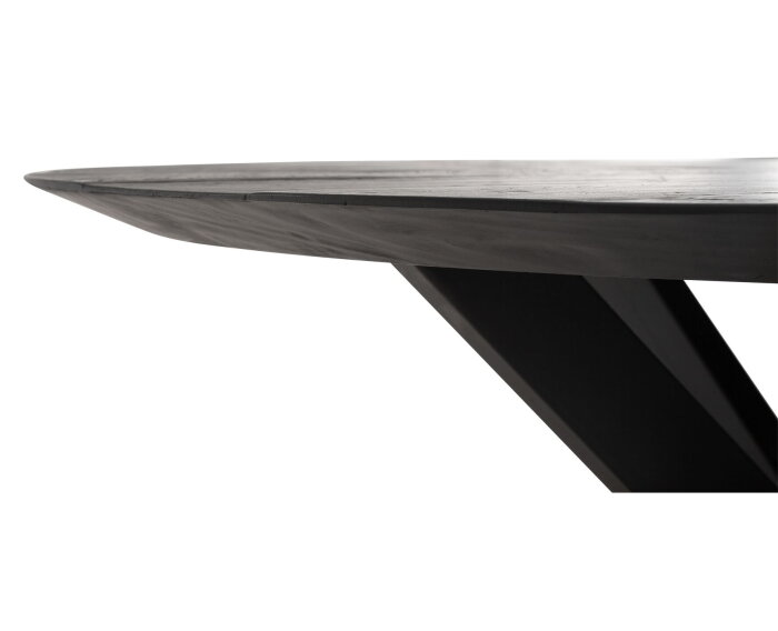 Timeless Black eettafel Shape &Oslash;130 cm