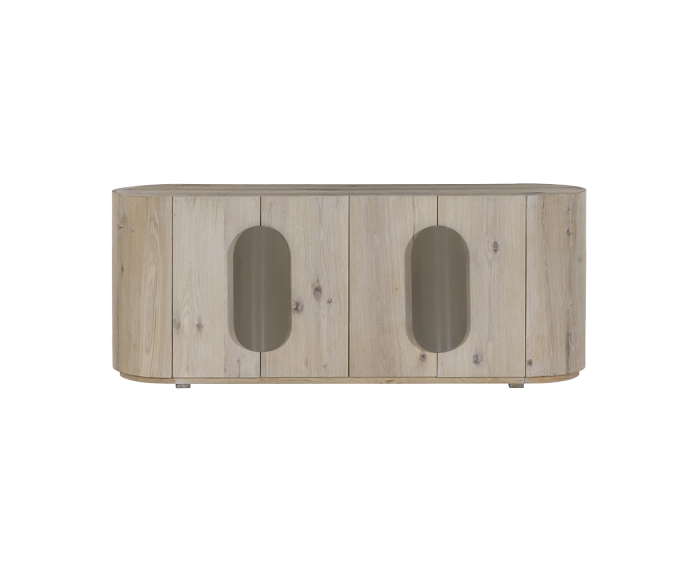 Allure Dressoir white wash 180 cm
