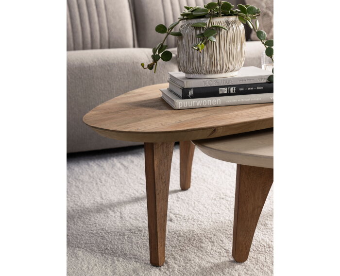 Bliss mortex salontafel pebble