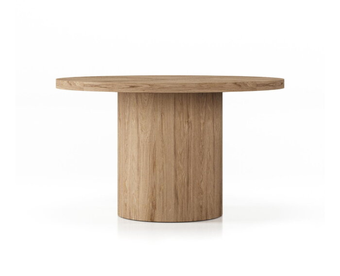 Ronde Eettafel Dune Eiken uitschuifbaar 130-180 - Naturel | HSM Collection