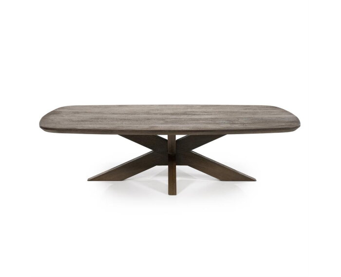 Salontafel Nikki Deens ovaal mangohout 130x70cm - bruin | Eleonora
